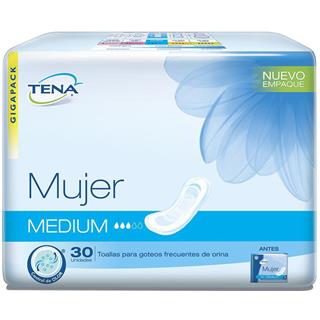 Absorbentes Leves para Mujer Adulta Tena  30 unidades