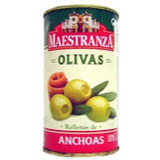 Aceitunas Verdes Rellenas con Anchoa Maestranza  350 g
