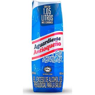 Aguardiente sin Azúcar en Caja Caja Aguardiente Antioqueño 1 050 ml