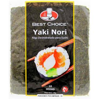 Algas para Sushi Best Choice  28 g