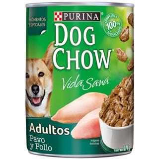 Alimento Húmedo para Perros Adultos Pavo y Pollo Purina Dog Chow  374 g