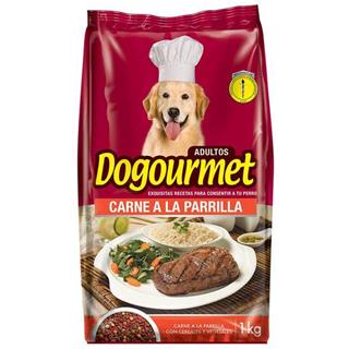 Alimento para Perros Adultos Carne a la Parrilla Dogourmet 1 000 g