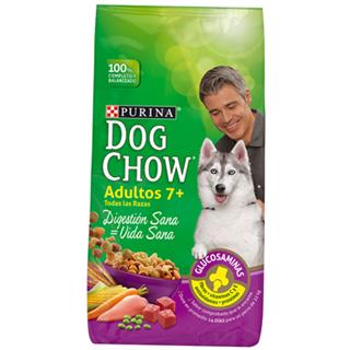 Alimento para Perros Adultos Adultos 7+, Glucosaminas Purina Dog Chow 2 000 g