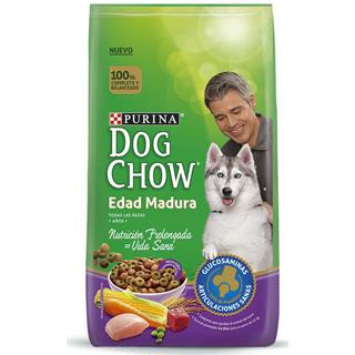 Alimento para Perros Adultos Adultos 7+, Glucosaminas Purina Dog Chow 2 000 g