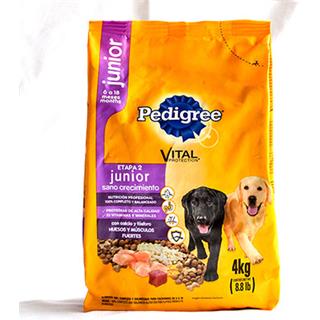 Alimento para Perros Cachorros 6 a 18 Meses Pedigree 4 000 g