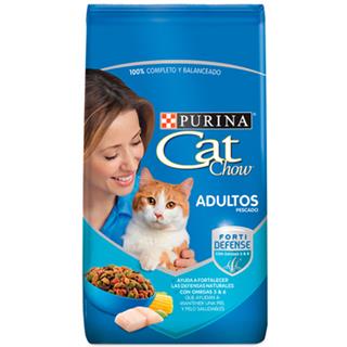 Alimento Seco para Gatos Adultos Pescado Purina Cat Chow 1 500 g