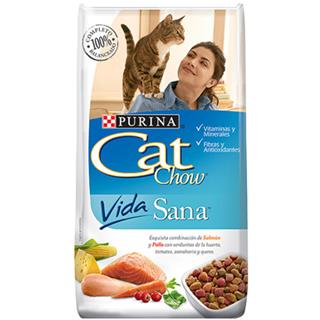 Alimento Seco para Gatos Adultos Salmón y Pollo Purina Cat Chow  450 g