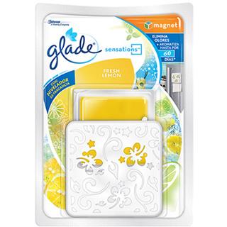 Ambientador en Gel con Aroma Cítrico Limón Glade  8 g