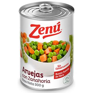 Arvejas y Zanahorias en Lata Zenú  300 g