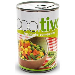 Arvejas, Zanahorias y Maíz en Lata Cooltivo  300 g