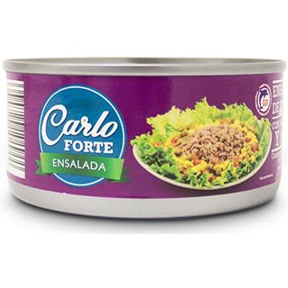 Atún en Lomitos con Vegetales Carlo Forte  160 g