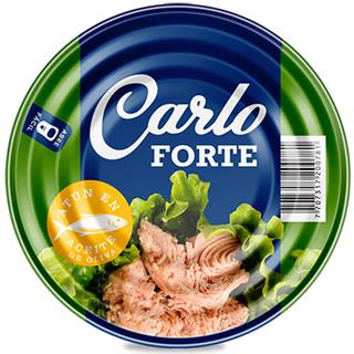 Atún en Lomitos en Aceite de Oliva Carlo Forte  160 g