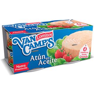 Atún en Lomitos en Aceite Van Camp's  640 g