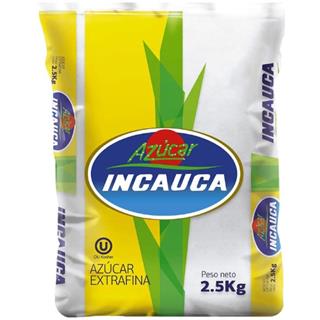 Azúcar Blanca Extrafina Incauca 2 500 g