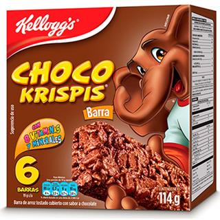 Barra de Arroz Achocolatado Choco Krispis  114 g