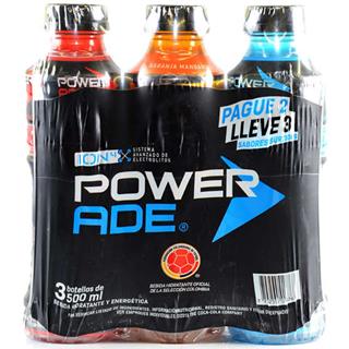 Bebida Hidratante Líquida Sabores Surtidos Powerade 1 500 ml