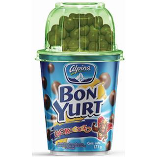 Bebida Láctea con Cereal Recubierto con Chocolate Bon Yurt  171 g