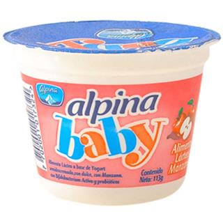 Bebida Láctea Semidescremada Baby Manzana Alpina  113 g