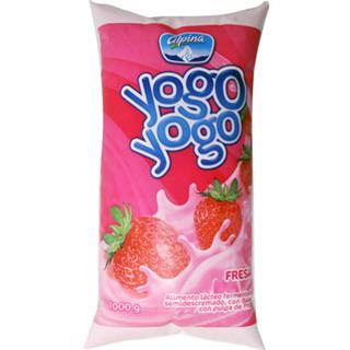 Bebida Láctea Semidescremada con Sabor a Fresa Yogo Yogo 1 000 g