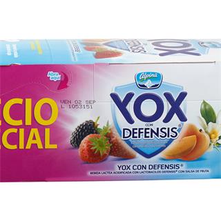 Bebida Láctea Defensis, Sabores Surtidos Yox 1 200 g
