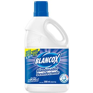 Blanqueador 5,25% Hipoclorito de Sodio BlancoX 2 000 ml
