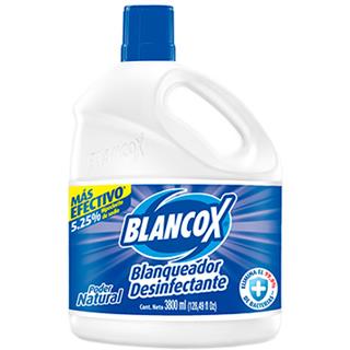 Blanqueador 5,25% Hipoclorito de Sodio BlancoX 3 800 ml