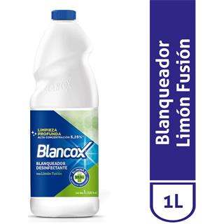 Blanqueador con Aroma a Limón 5,25% Hipoclorito de Sodio BlancoX 1 000 ml