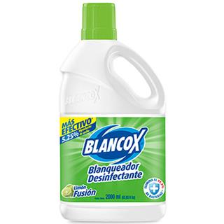 Blanqueador con Aroma a Limón Lima-Limón, 5,25% Hipoclorito de Sodio BlancoX 2 000 ml