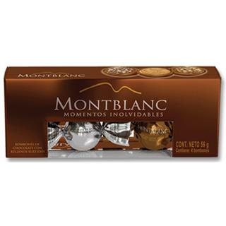 Bombón de Chocolate Montblanc  56 g