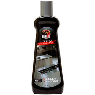 Brillador de Metales Líquido Acero Inoxidable Búfalo  200 ml