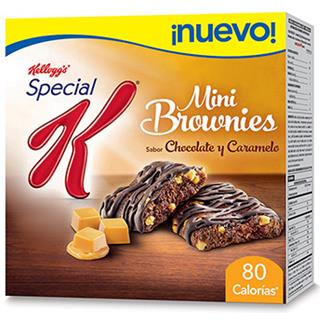 Brownies con Chocolates Recubiertos con Chocolate y Caramelo Special K  140 g