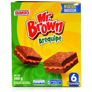 Brownies Rellenos Arequipe Bimbo  360 g