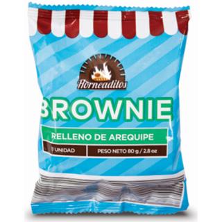 Brownies Rellenos Arequipe Horneaditos  80 g