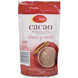 Cacao en Polvo sin Azúcar con Clavos y Canela Casa Real  120 g