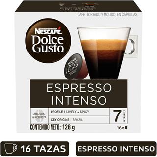 Café en Cápsulas Espresso Intenso Dolce Gusto  128 g