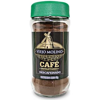 Café Instantáneo en Polvo Descafeinado Viejo Molino  85 g