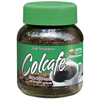 Café Instantáneo Granulado Descafeinado Colcafé  100 g