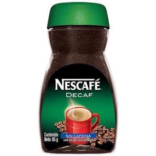 Café Instantáneo Granulado Descafeinado Nescafé  85 g