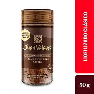 Café Instantáneo Liofilizado Juan Valdez  50 g