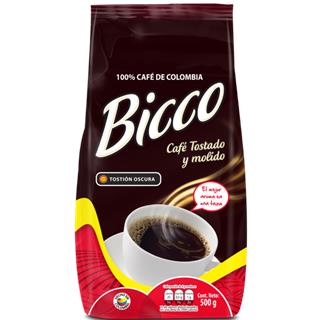 Café Tostado y Molido Fuerte Bicco  500 g