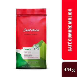 Café Tostado y Molido Fuerte Cumbre Juan Valdez  454 g