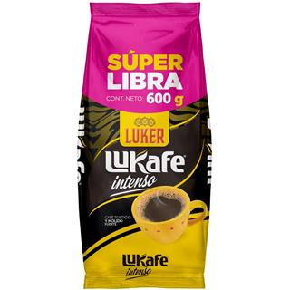 Café Tostado y Molido Medio Lukafe  600 g