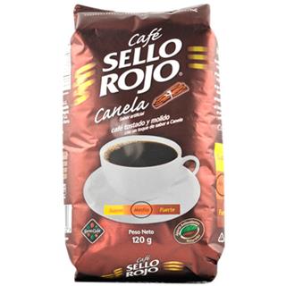 Café Tostado y Molido Medio Canela Sello Rojo  120 g