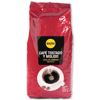 Café Tostado y Molido Medio Éxito  500 g
