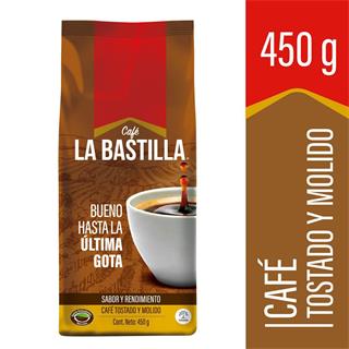 Café Tostado y Molido Suave La Bastilla  450 g