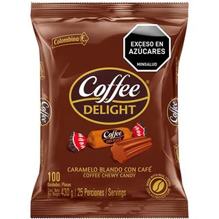 Caramelo Blando con Sabor a Café Coffee Delight  430 g