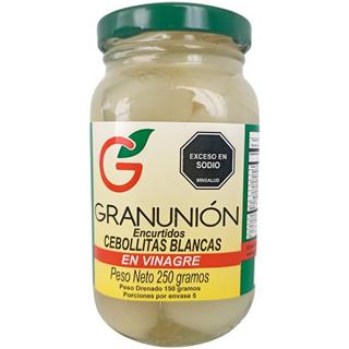 Cebollitas en Conserva Blancas GranUnión  250 g