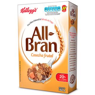 Cereal Semi Integral con Frutas All-Bran  360 g
