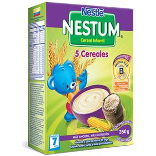 Cereales para Bebé 5 Cereales Nestum  350 g
