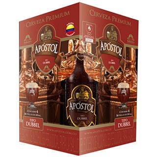 Cerveza Roja Artesanal Dubbel Apostol 1 320 ml